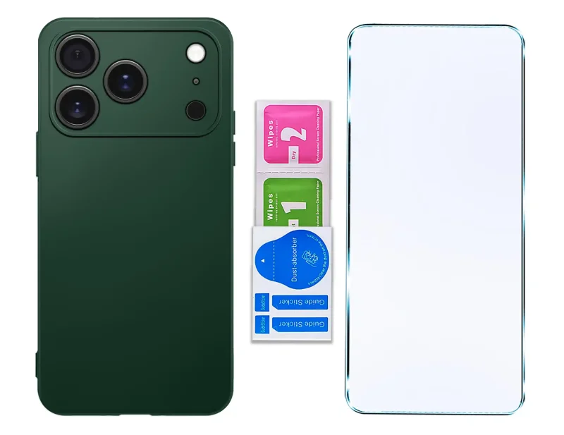 etui-do-iphone-17-pro-max-18-pro-max-zielone-matowe-ze-szklem