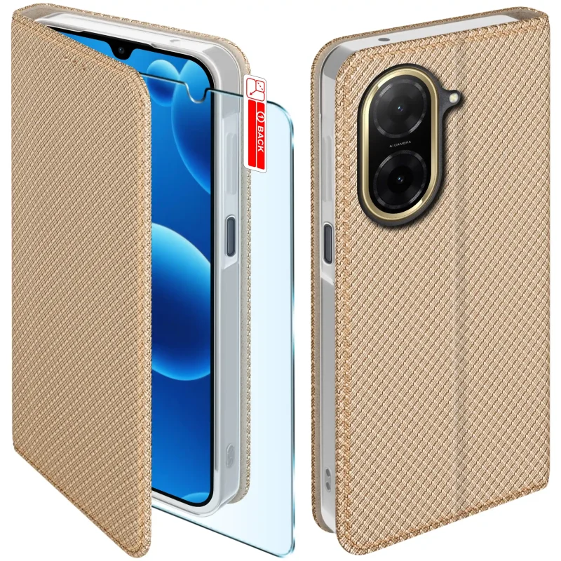 etui-do-xiaomi-redmi-a5-zlote-zamykane-ze-szklem