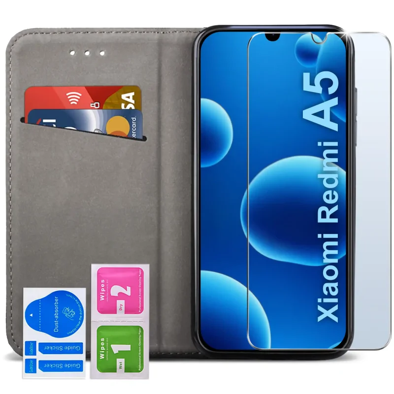 etui-do-xiaomi-redmi-a5-czarne-magnetyczne-zamykane-ze-szklem