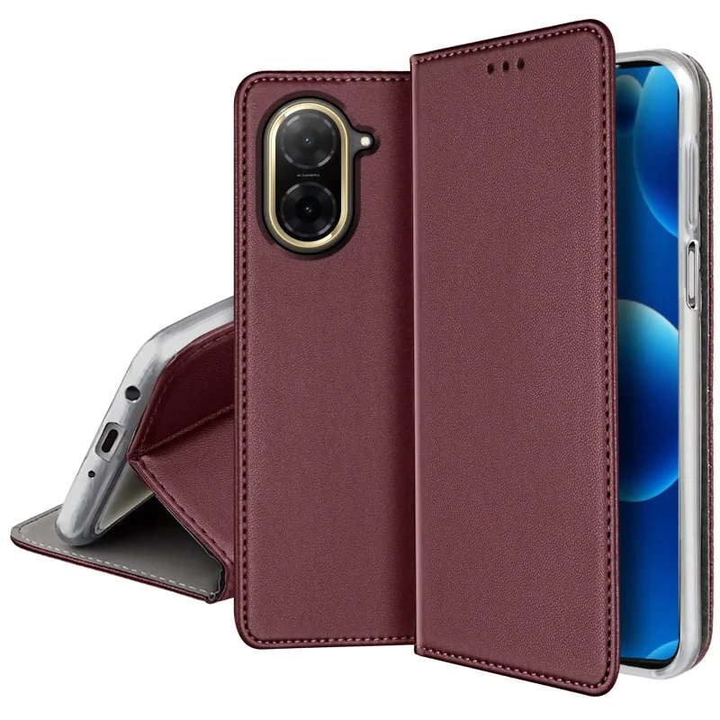 etui-do-xiaomi-redmi-a5-burgundowe-magnetyczne-zamykane-ze-szklem