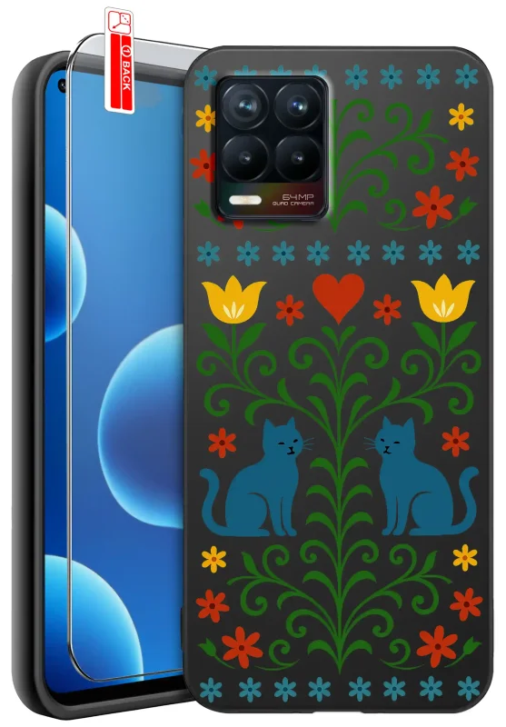 etui-do-realme-8-8-pro-rozne-wzory-ludowe-ze-szklem