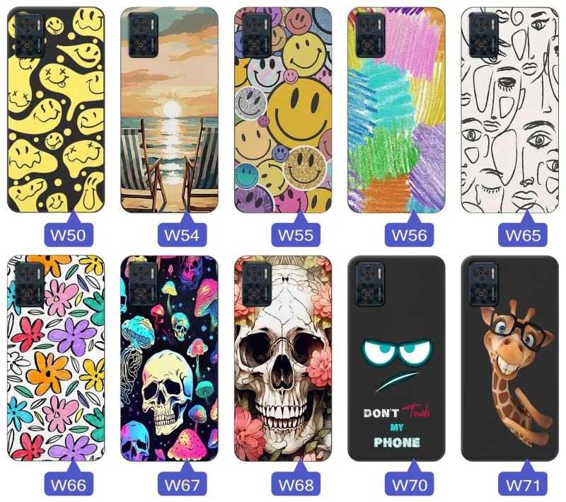 etui-do-motorola-moto-e22-rozne-wzory-fajne-ze-szklem