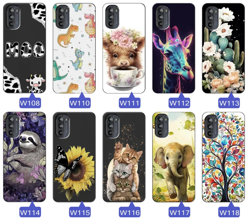 etui-do-motorola-moto-g52-rozne-wzory-fajne-ze-szklem