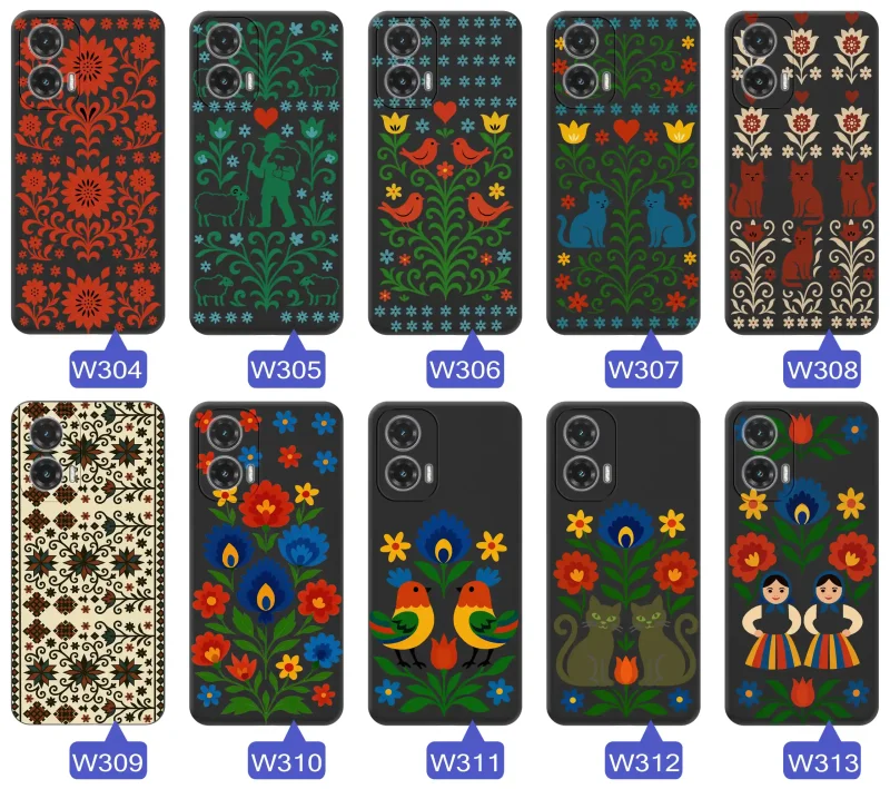 etui-do-motorola-moto-g35-5g-rozne-wzory-ludowe-ze-szklem