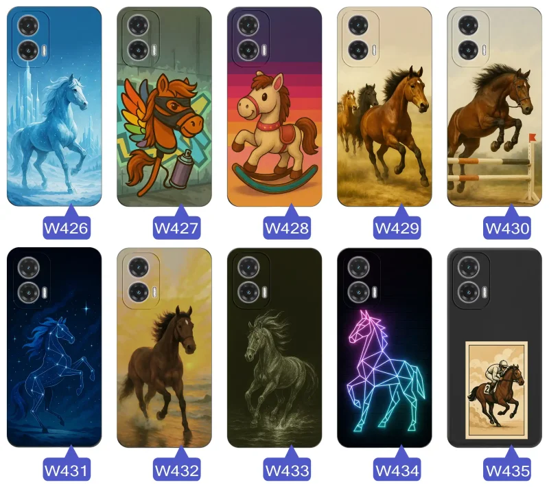 etui-do-motorola-moto-g35-5g-rozne-wzory-z-koniem-ze-szklem