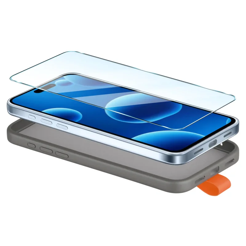 etui-do-iphone-16-szare-magsafe-z-paskiem-na-palec-ze-szklem