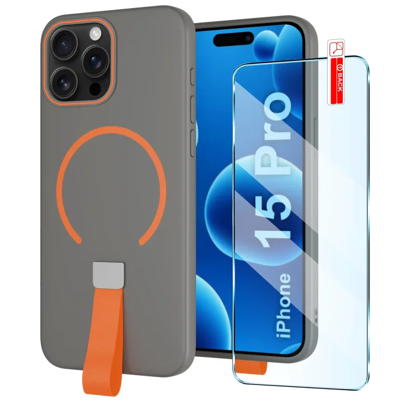 etui-do-iphone-15-pro-szare-magsafe-z-paskiem-na-palec-ze-szklem