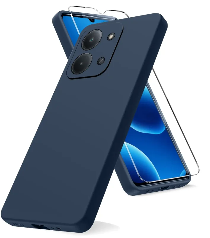etui-do-xiaomi-redmi-15c-5g-granatowe-matowe-ze-szklem