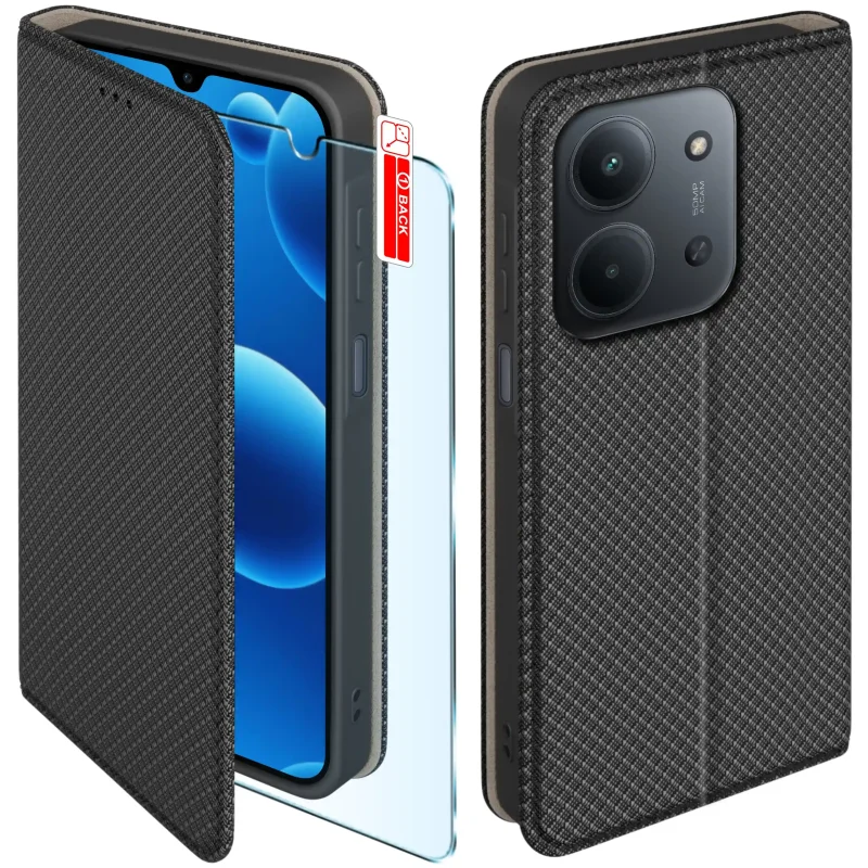 etui-do-xiaomi-redmi-15c-5g-czarne-zamykane-ze-szklem