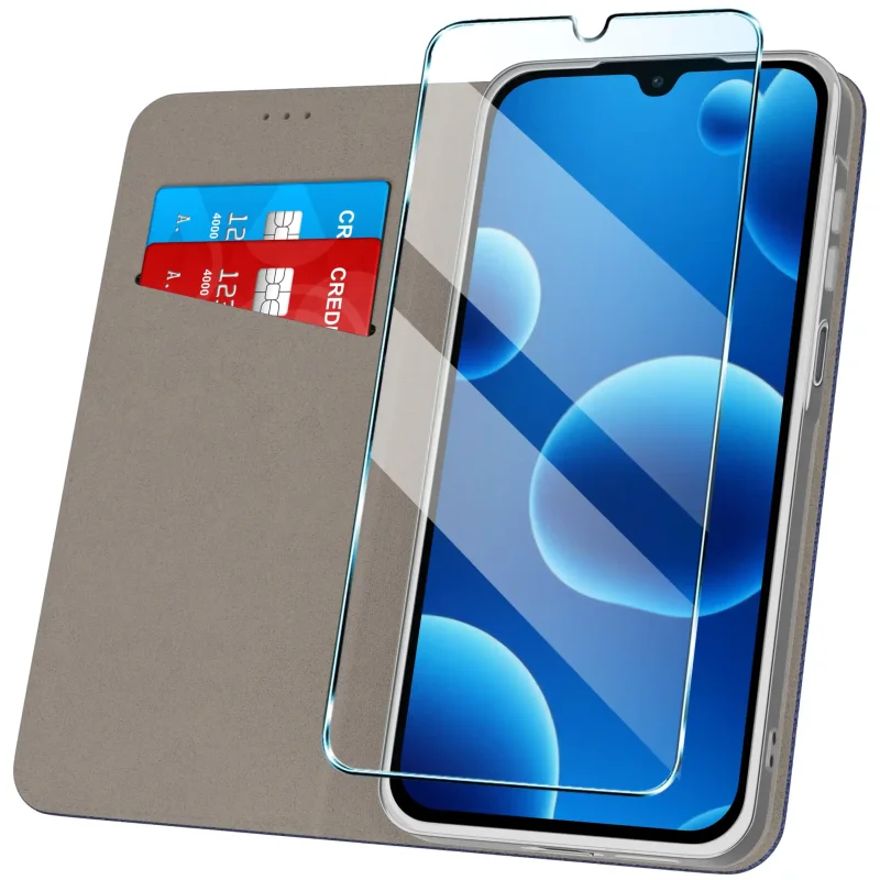etui-do-xiaomi-redmi-15c-5g-granatowe-zamykane-ze-szklem