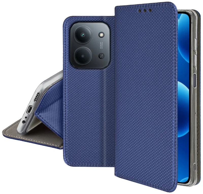 etui-do-xiaomi-redmi-15c-5g-granatowe-zamykane-ze-szklem