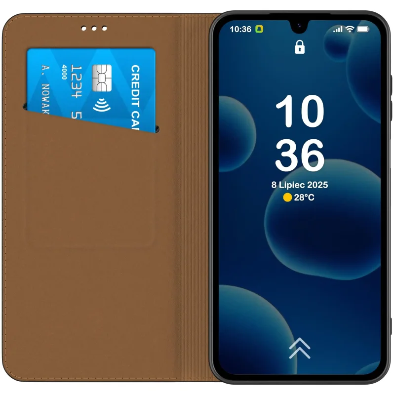 etui-do-xiaomi-redmi-15c-5g-skorzane-zamykane-czarne-ze-szklem