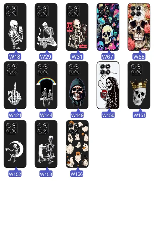 etui-do-honor-x6b-malowane-rozne-wzory-halloween-ze-szklem
