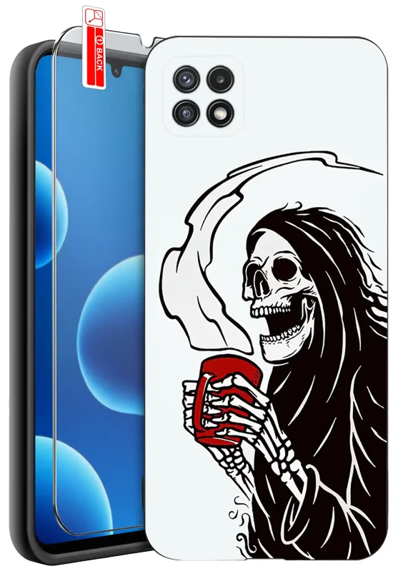 etui-do-samsung-galaxy-a22-5g-rozne-wzory-halloween-ze-szklem