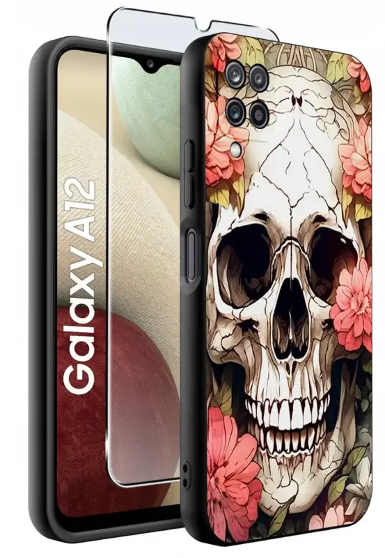 etui-do-samsung-galaxy-a12-m12-rozne-wzory-halloween-ze-szklem