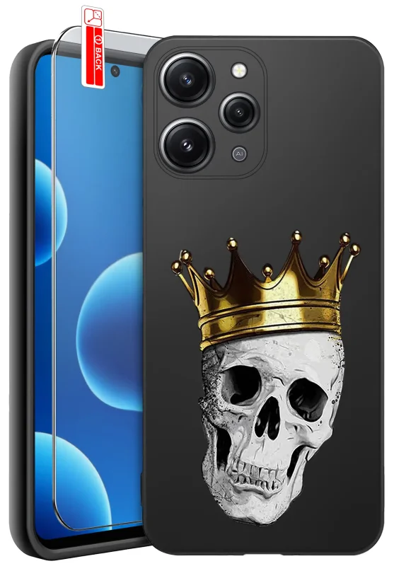etui-do-xiaomi-redmi-12-4g-rozne-wzory-halloween-ze-szklem