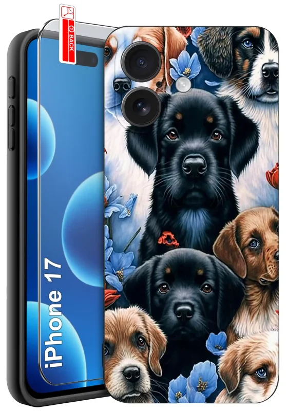etui-do-iphone-17-malowane-rozne-wzory-z-psem-ze-szklem