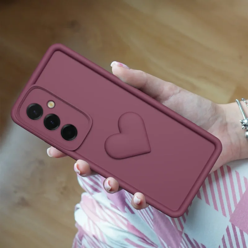 etui-do-samusng-galaxy-a36-5g-silikonowe-serce-burgundowe-ze-szklem