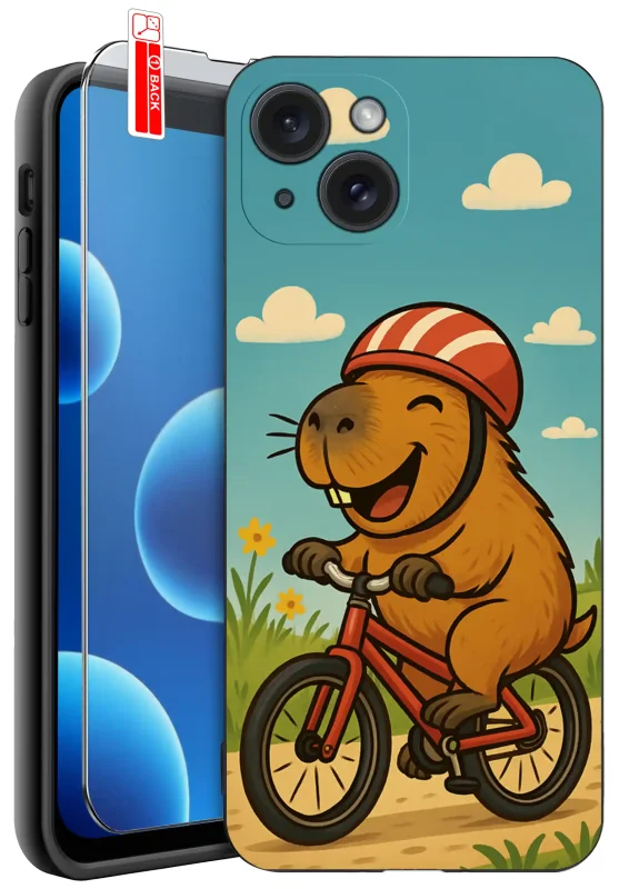 etui-do-iphone-13-mini-rozne-wzory-z-kapibara-ze-szklem