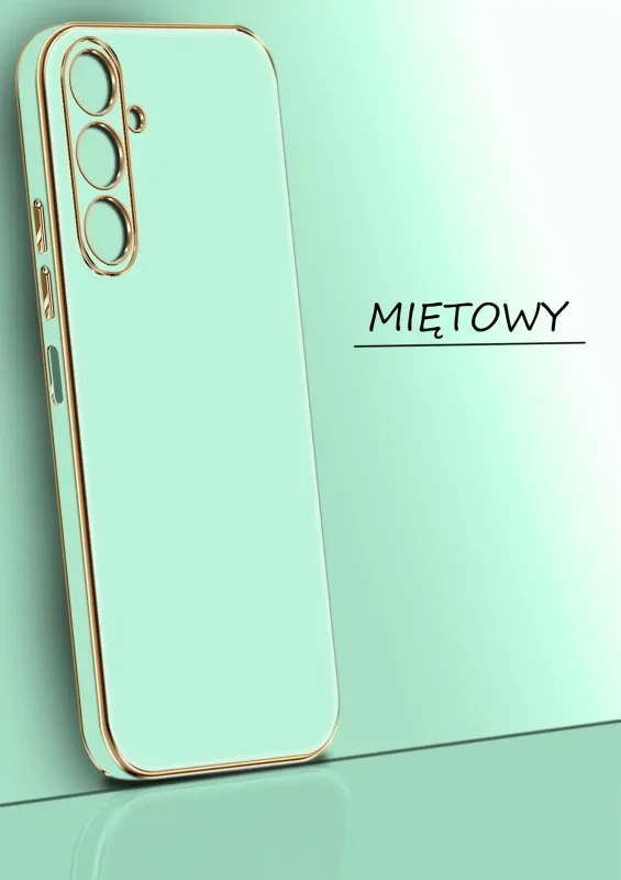etui-do-samsung-galaxy-a17-5g-ze-zlota-ramka-mietowe-ze-szklem