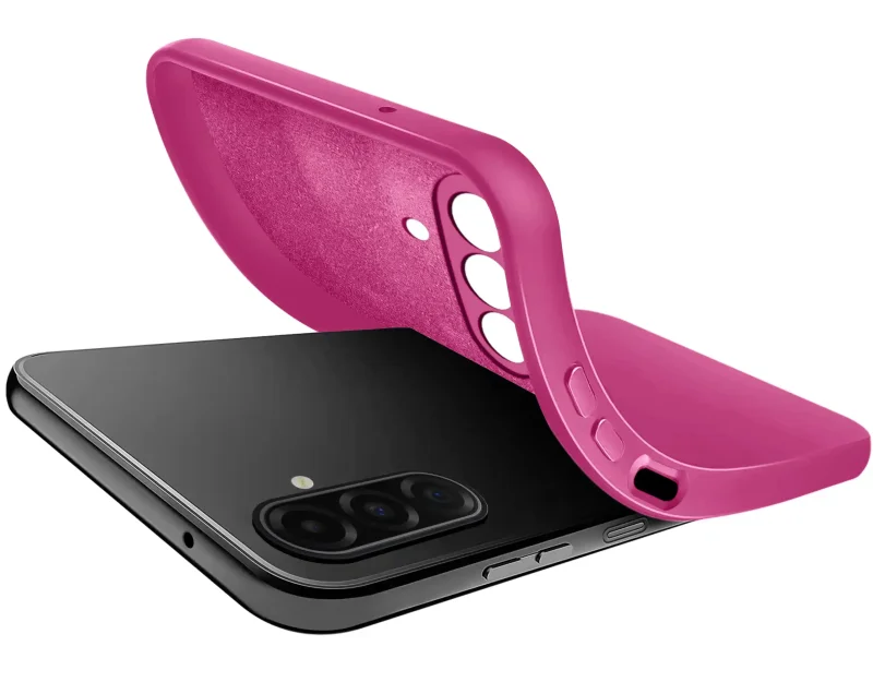 etui-do-samsung-galaxy-a17-5g-rozowe-silikonowe-ze-szklem