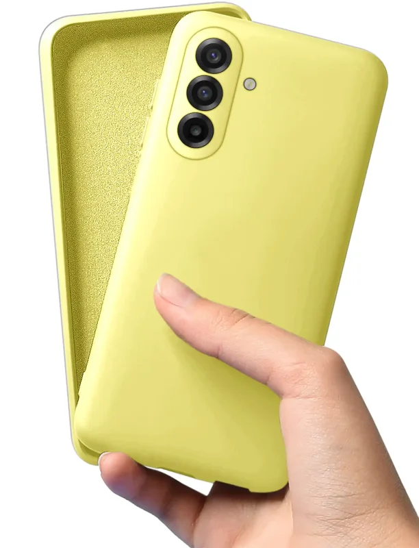 etui-do-samsung-galaxy-a17-5g-zolte-silikonowe-ze-szklem