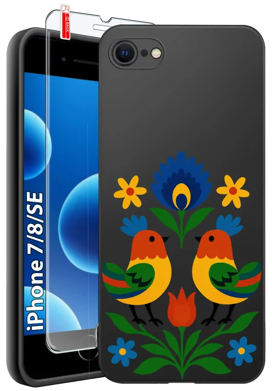 etui-do-iphone-7-8-se-rozne-wzory-ludowe-ze-szklem