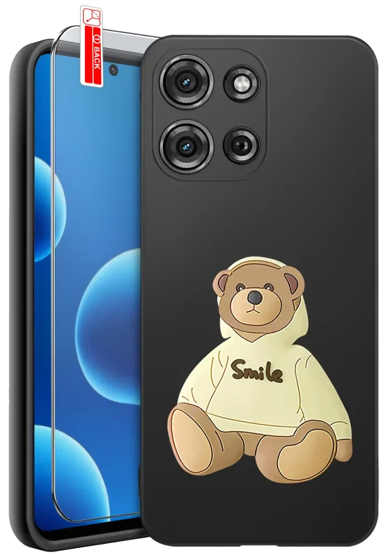 etui-do-motorola-moto-g75-5g-rozne-wzory-z-misiem-ze-szklem