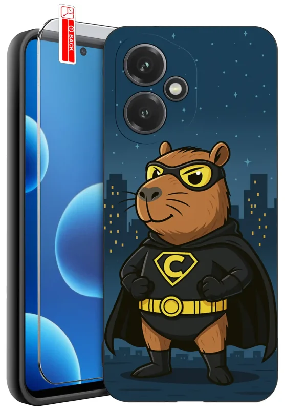 etui-do-honor-400-5g-rozne-wzory-z-kapibara-ze-szklem