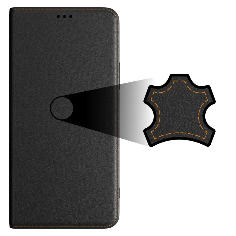 etui-do-iphone-17-pro-skorzane-zamykane-czarne-ze-szklem