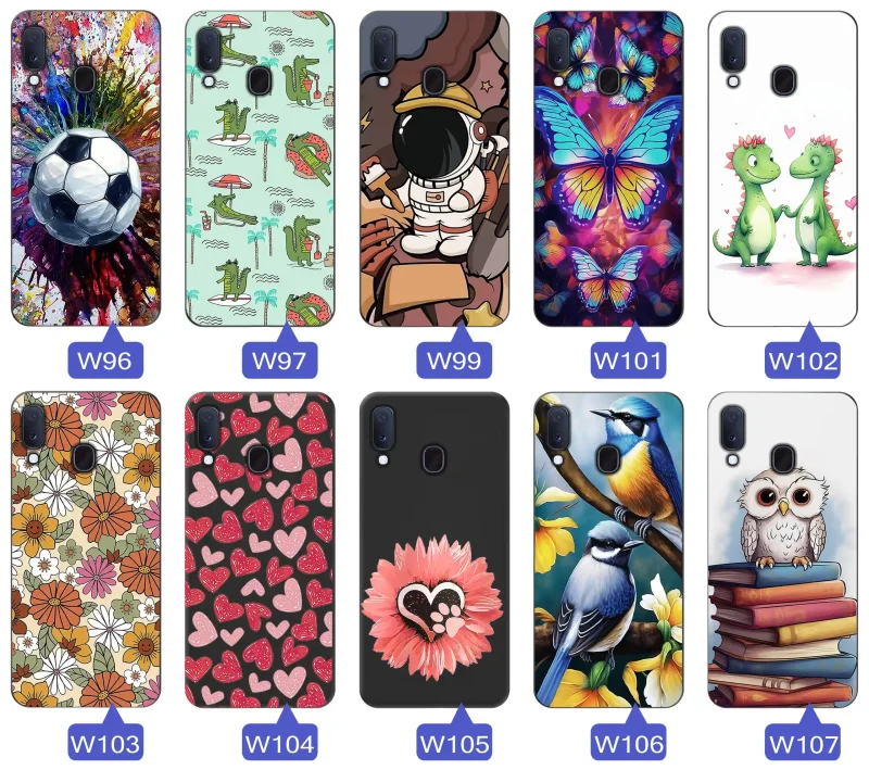 etui-do-samsung-galaxy-a20e-rozne-wzory-fajne-ze-szklem