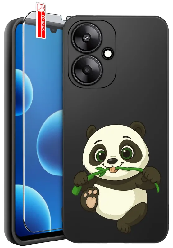 etui-do-xiaomi-redmi-13c-5g-rozne-wzory-z-misiem-ze-szklem