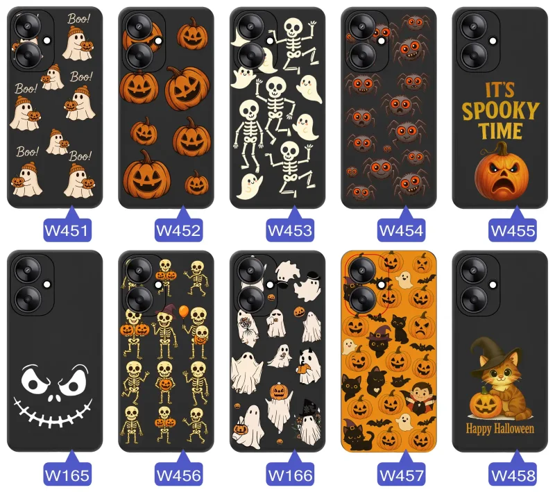 etui-do-xiaomi-redmi-13c-5g-rozne-wzory-halloween-ze-szklem