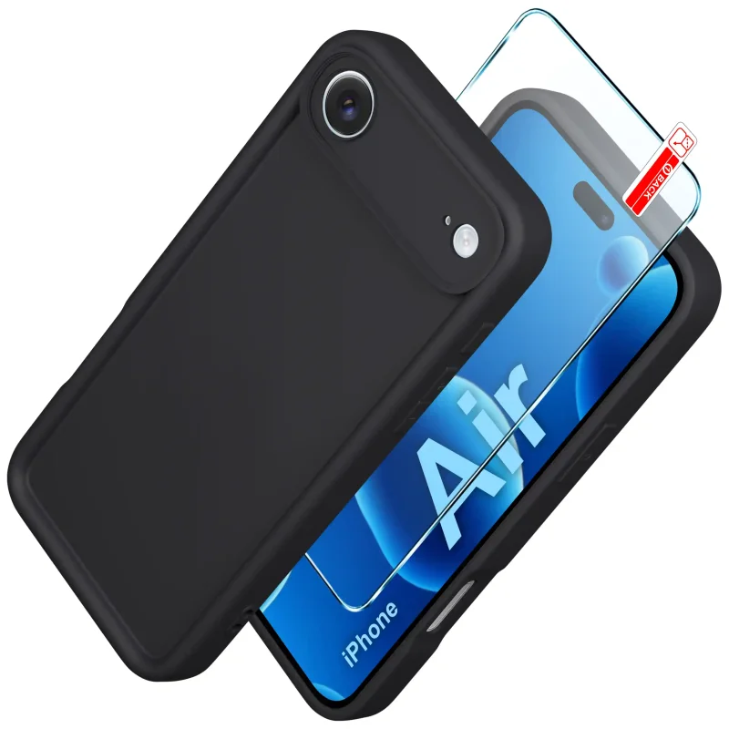 etui-do-iphone-air-czarne-wzmacniane-silikonowe-ze-szklem