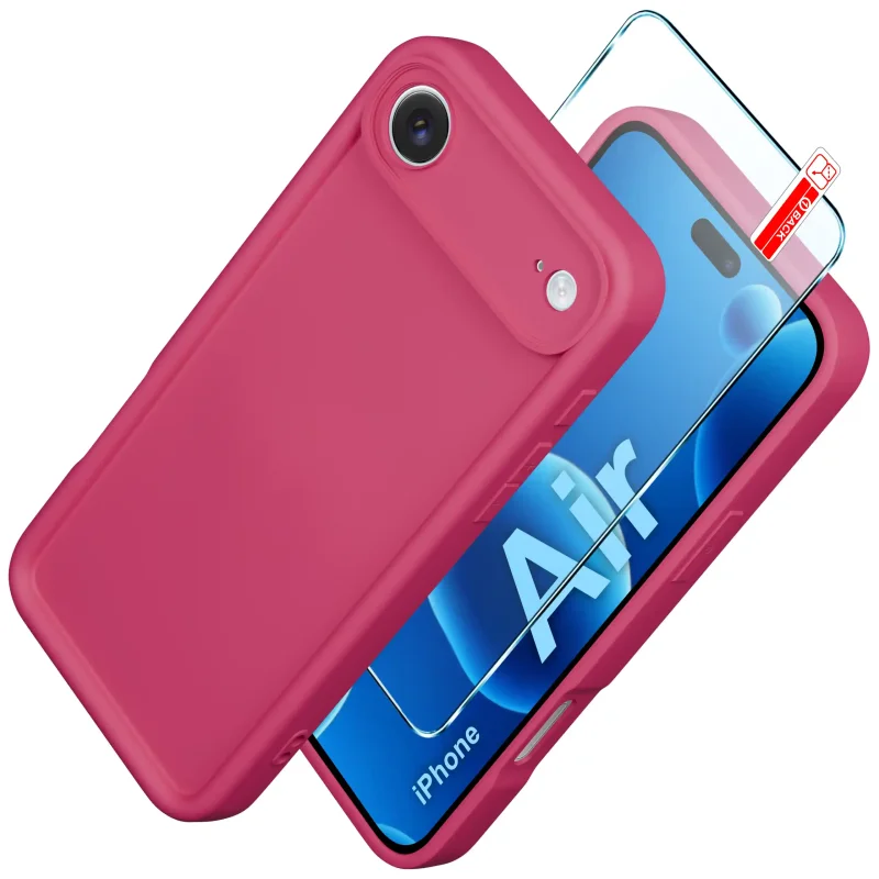 etui-do-iphone-air-rozowe-wzmacniane-silikonowe-ze-szklem