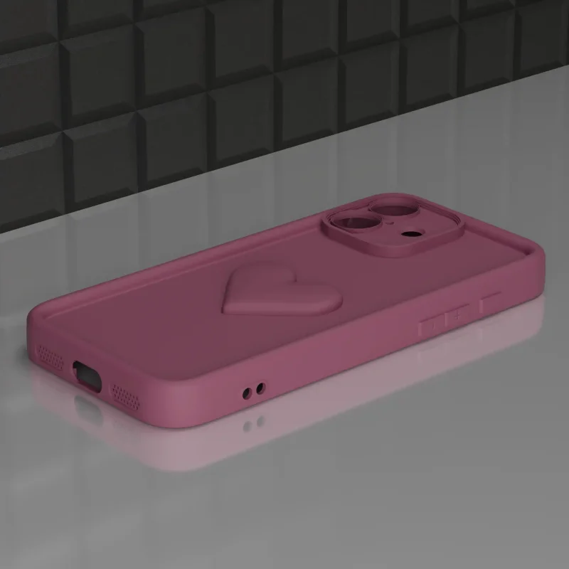 etui-do-iphone-17-silikonowe-serce-burgundowe-ze-szklem