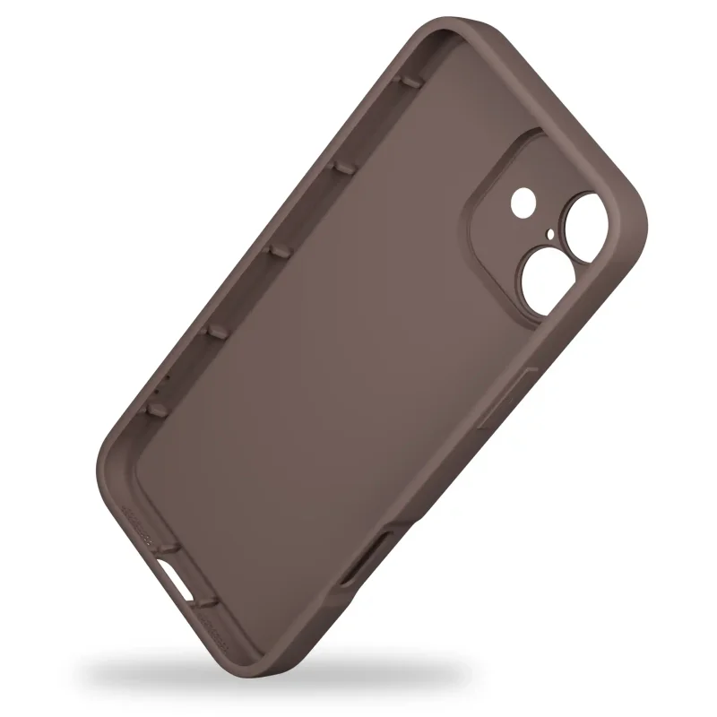 etui-do-iphone-17-silikonowe-serce-brazowe-ze-szklem