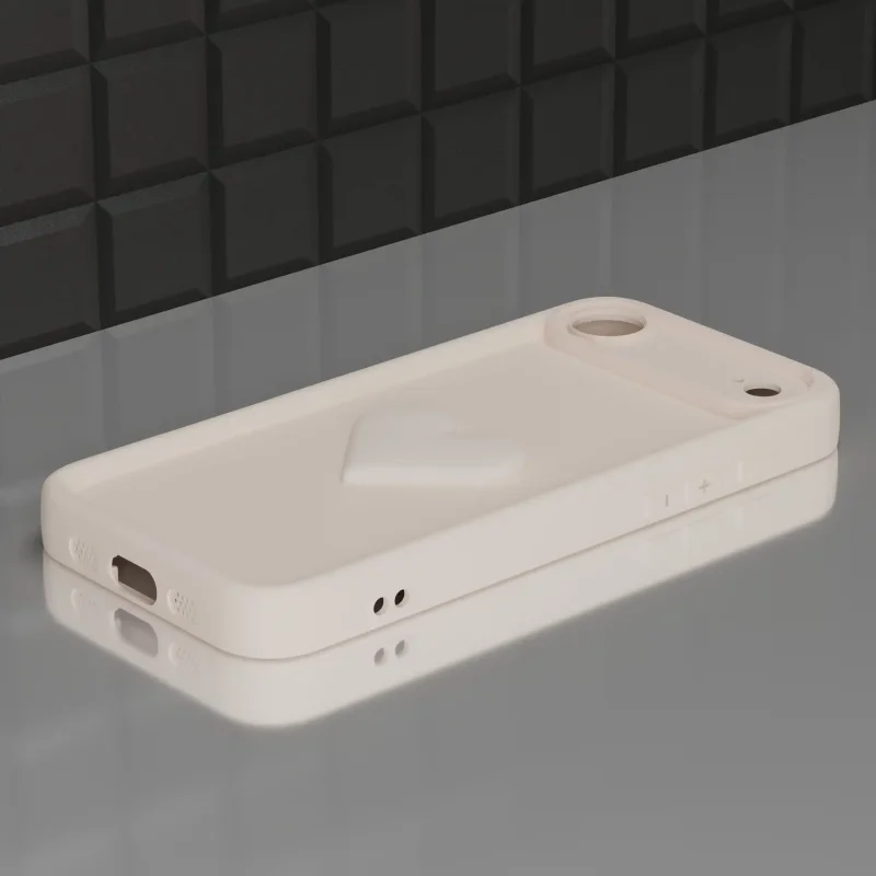 etui-do-iphone-air-silikonowe-serce-biale-ze-szklem