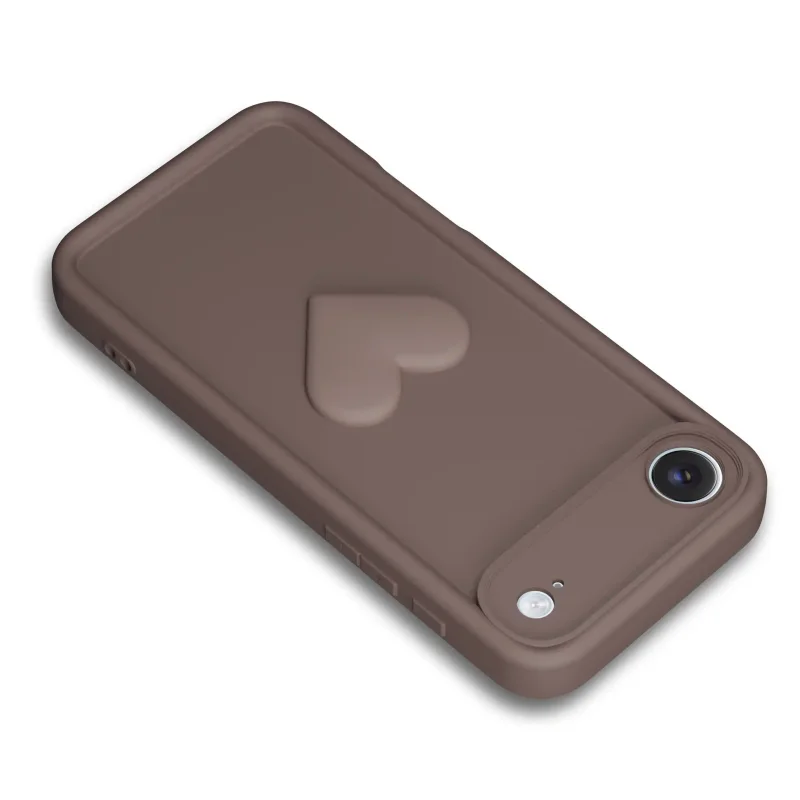etui-do-iphone-air-silikonowe-serce-brazowe-ze-szklem