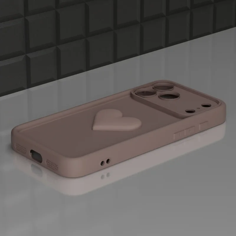 etui-do-iphone-17-pro-silikonowe-serce-brazowe-ze-szklem