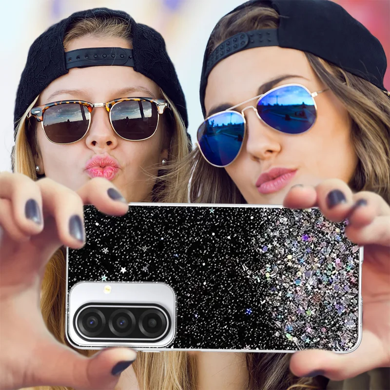 etui-do-samsung-galaxy-a17-5g-brokat-czarne-ze-szklem