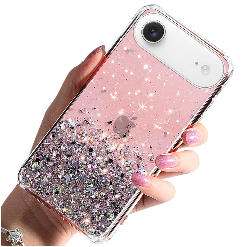 etui-do-iphone-air-brokat-rozowe-ze-szklem