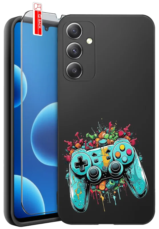 etui-do-samsung-galaxy-m13-rozne-wzory-dla-gracza-ze-szklem