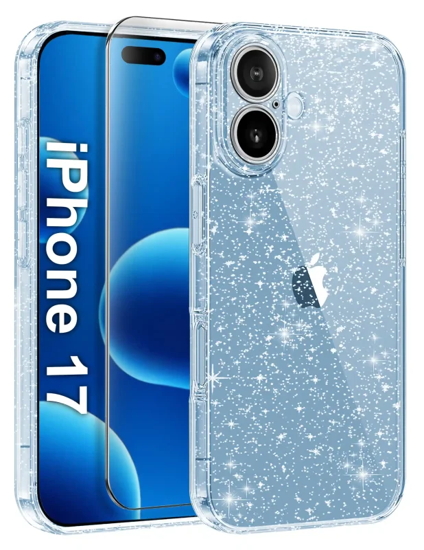 etui-do-iphone-17-bezbarwne-z-brokatem-ze-szklem