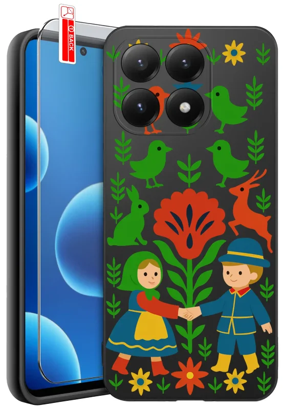 etui-do-xiaomi-15t-5g-rozne-wzory-ludowe-ze-szklem