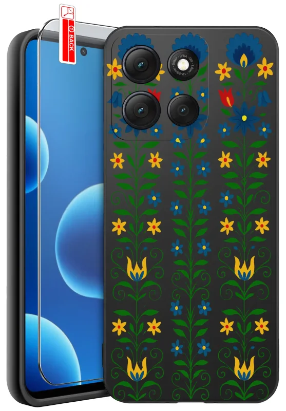 etui-do-motorola-moto-g86-power-rozne-wzory-ludowe-ze-szklem