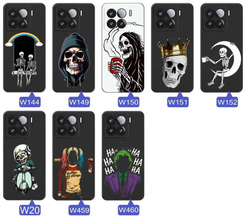 etui-do-xiaomi-15-pro-malowane-rozne-wzory-halloween-ze-szklem