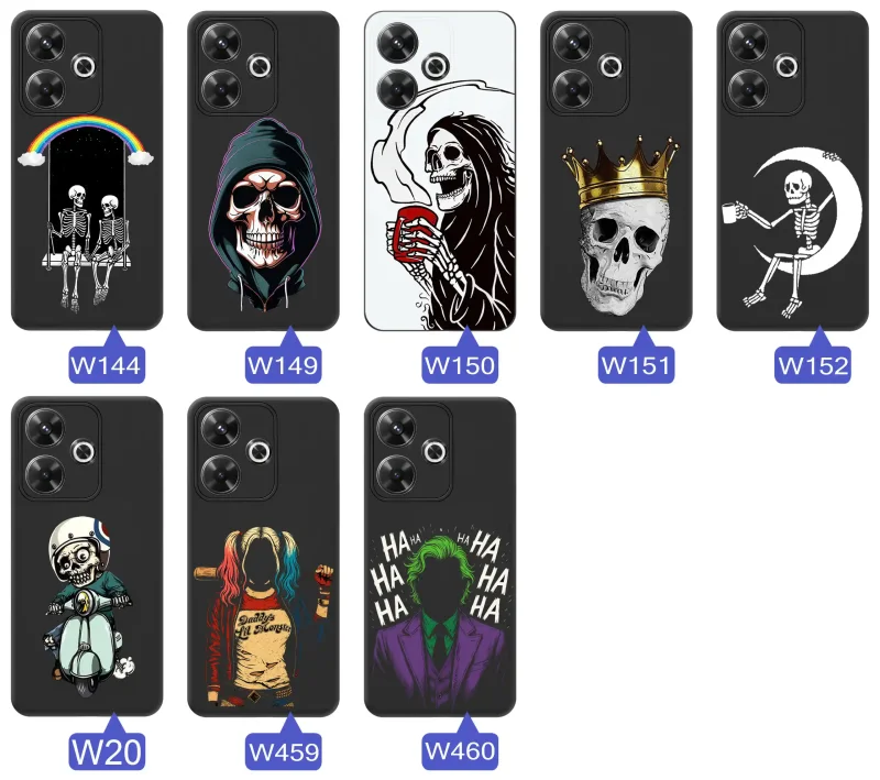 etui-do-xiaomi-redmi-13-4g-rozne-wzory-halloween-ze-szklem