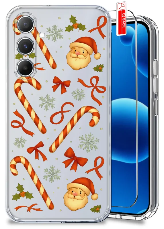 etui-do-samsung-galaxy-a34-5g-przezroczyste-z-wzorami-swiatecznymi-ze-szklem