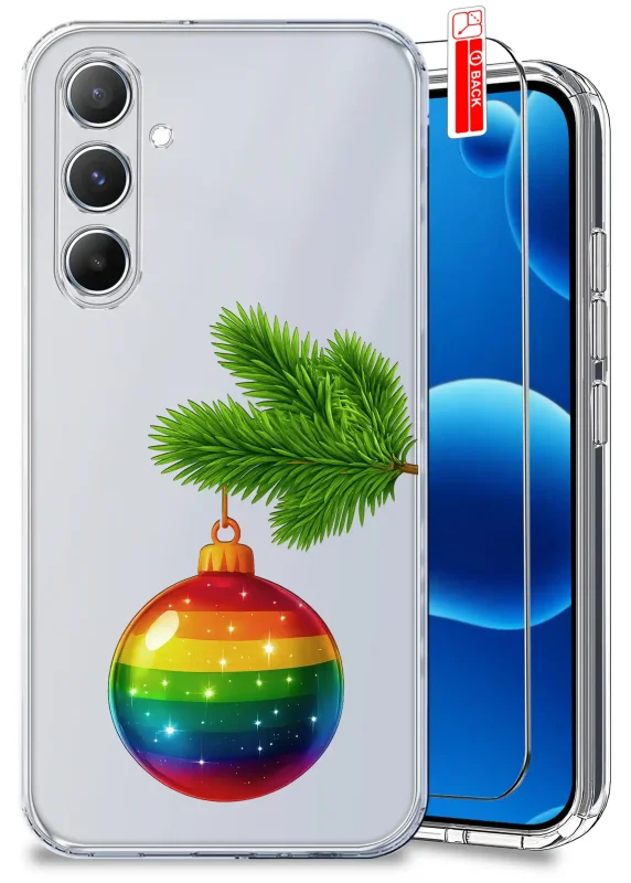 etui-do-samsung-galaxy-s24-fe-przezroczyste-z-wzorami-swiatecznymi-ze-szklem